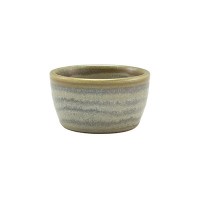 Matt Grey Terra Porcelain Ramekin 